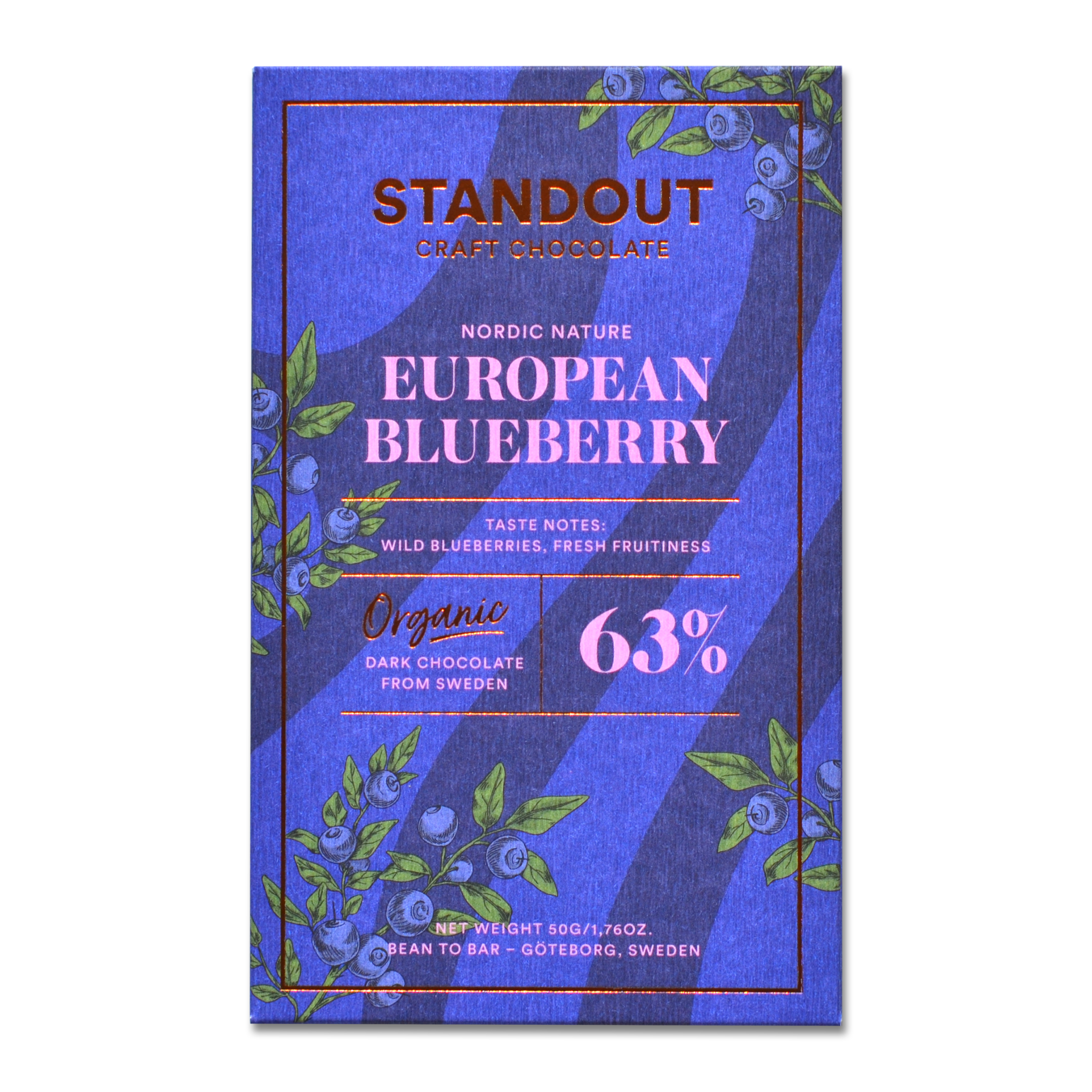 European Blueberry (63% dark) BIO