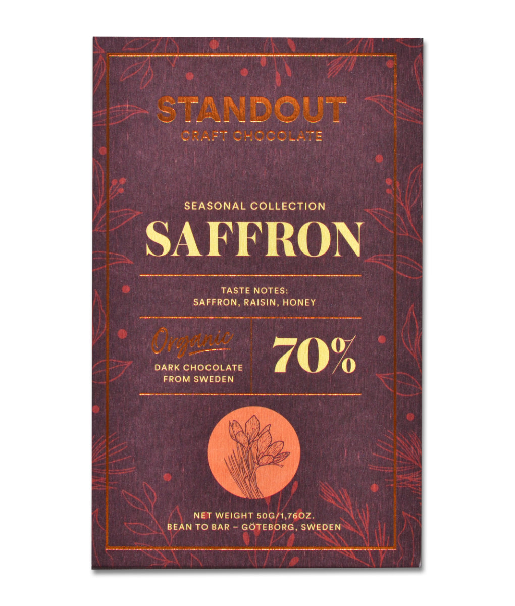 Saffron (70% dark) Seasonal Edition BIO